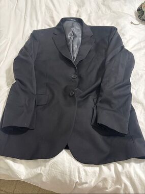 Kenneth Cole Black Men's Sport Coat Blazer